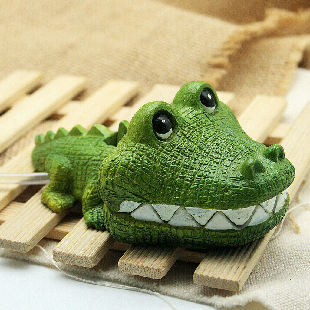 Air- Bubbling Crocodile Aquarium Decorated Aquarium Background Decor