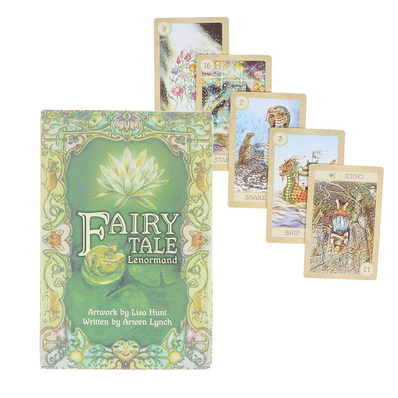 Fairy Tale Lenormand Oracle Card Tarot Card Party Prophecy Divination Board G XC