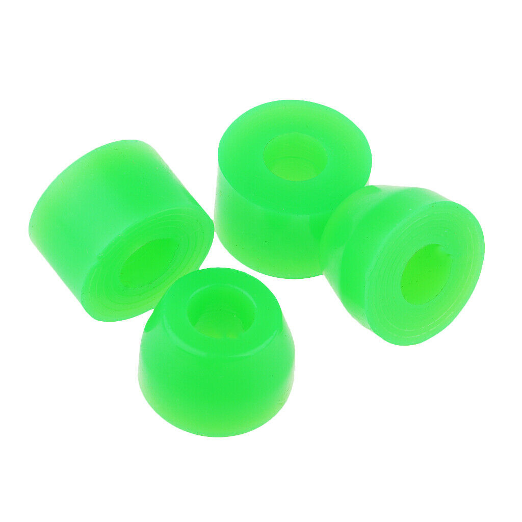 10pcs Longboard Skateboard Bushings Conical Cylinder Bushing  Cups Set