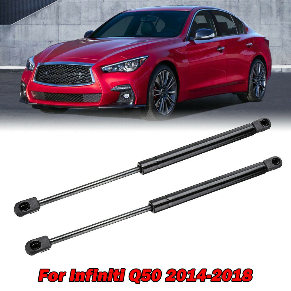 2Pcs Front Hood Lift Support Shock Struts for Infiniti Q50 2014-2018 65470-46A0A