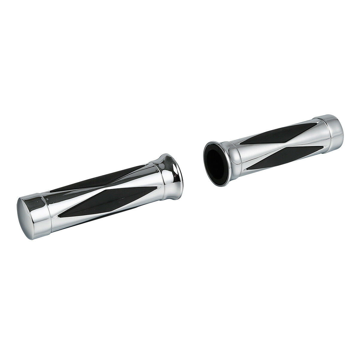 1" 25mm Handlebar Hand Grips Fit For Suzuki Sportbikes 87-12 Savage 2002-2005