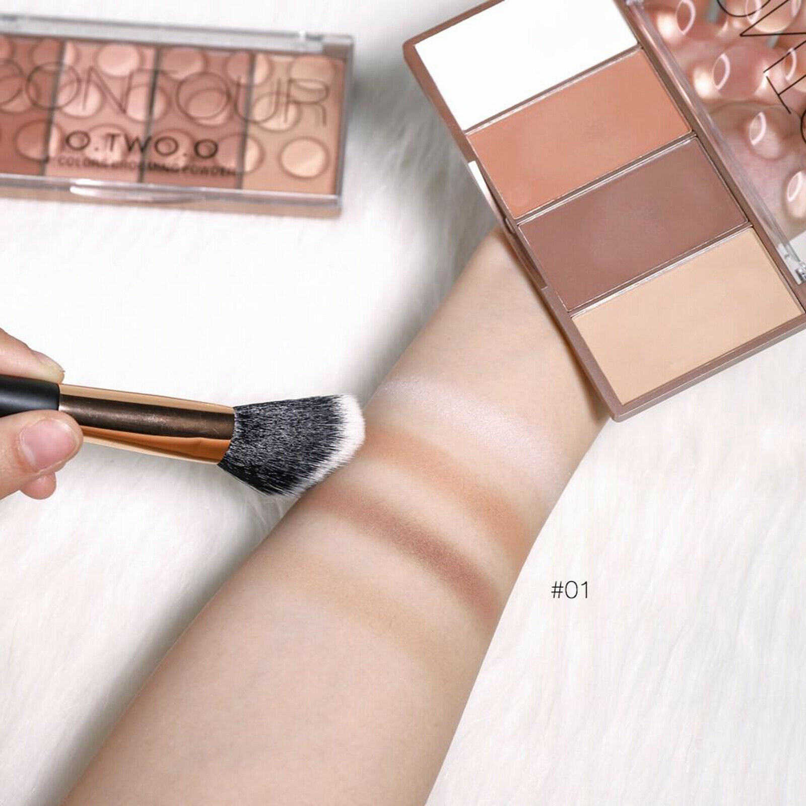 Bronzer  Highlighter & Blush Bronzer Blush Makeup Palette Blusher Palette 01