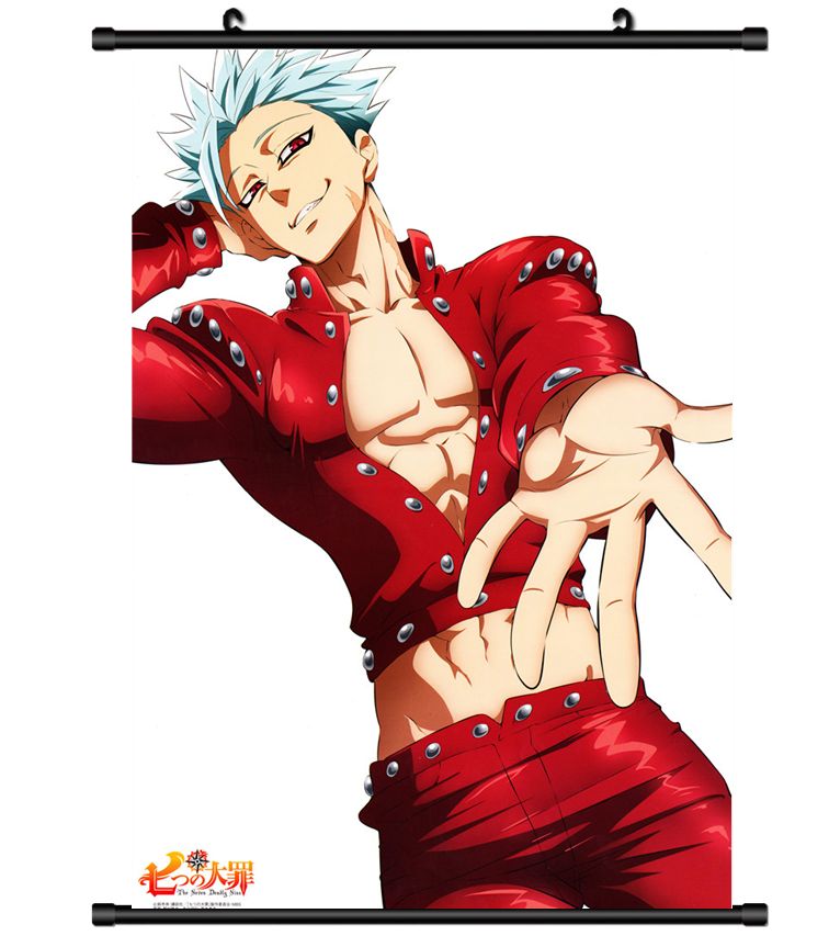 3942 Anime Ban Nanatsu no Taizai The seven deadly sins  wall Poster Scroll