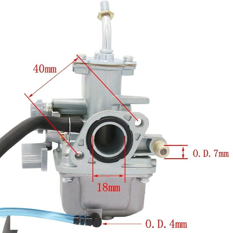 1X(Atv Motorcycle Carburetor For Yfm 80 Yamaha Badger 80 Atv Yamaha Moto 4 Y6A5)