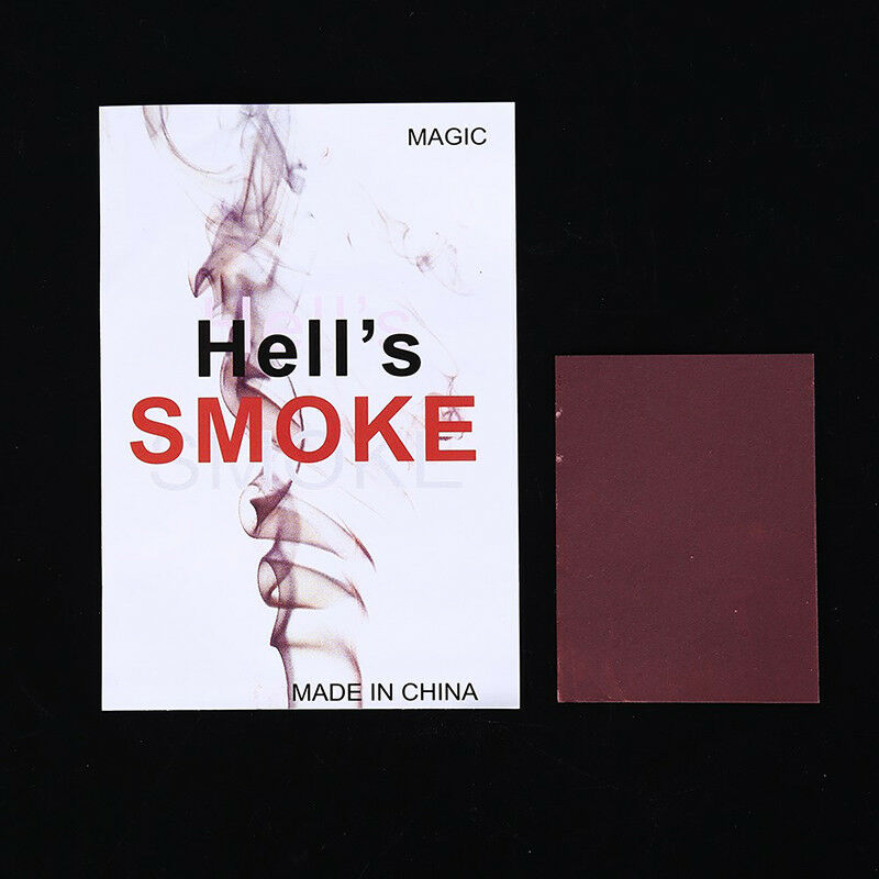 Close-up magic change gimmick finger smoke hell's smoke fantasy trick pro.l8