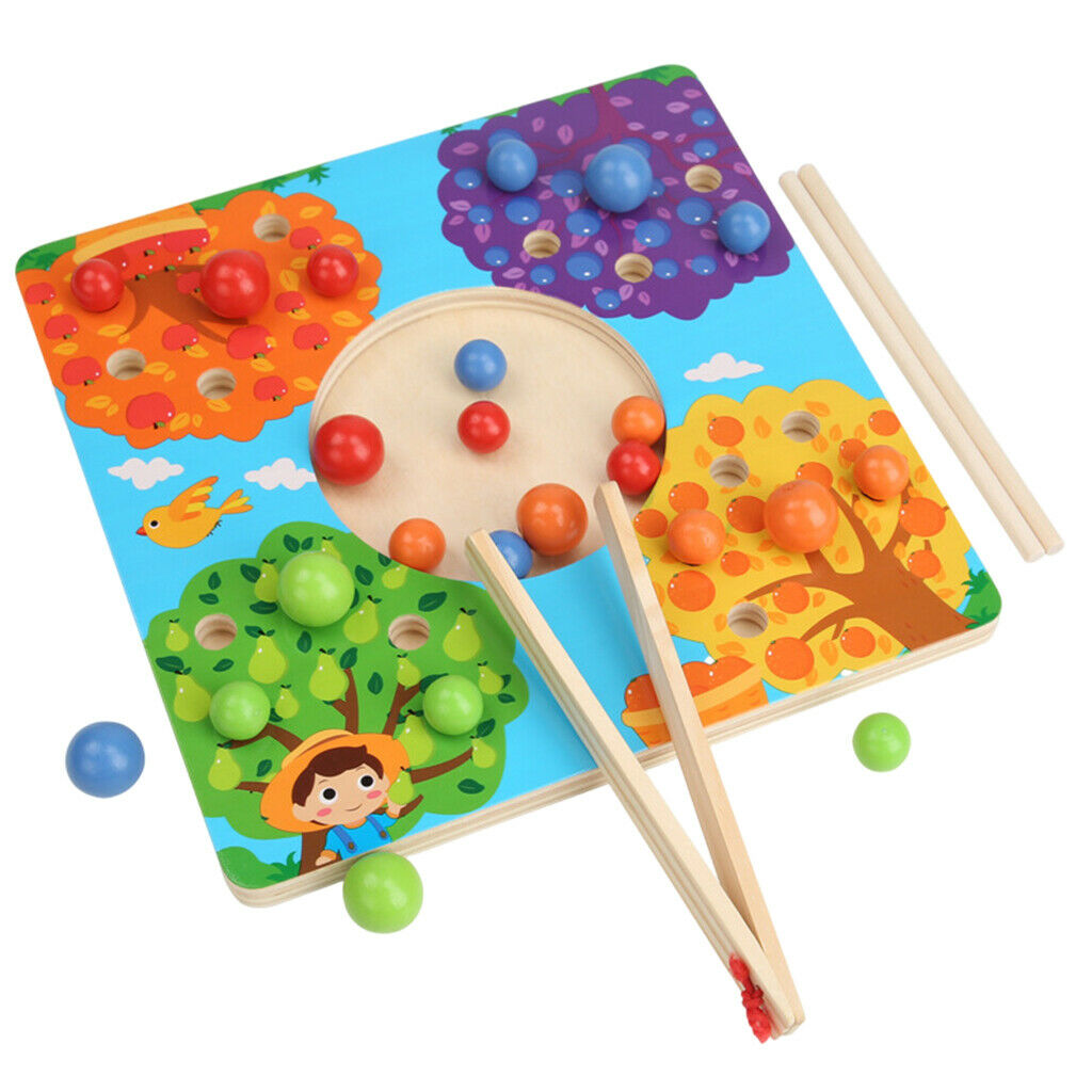 Clamp Beads Game Matching Game Training Chopsticks Training Learning Toys