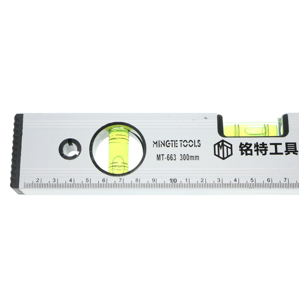 Aluminum Alloy Level Strong Magnetic Spirit Level Levelling Instrument 300mm