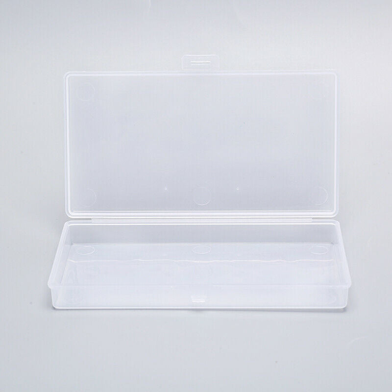 Mini Transparent Jewelry Box Necklace Display Storage Case Jewelry Organizer.DD