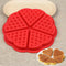 4-Cavity Red Silicone Muffin Mold Bread Baking Mould Bakeware Candy DIY Mold