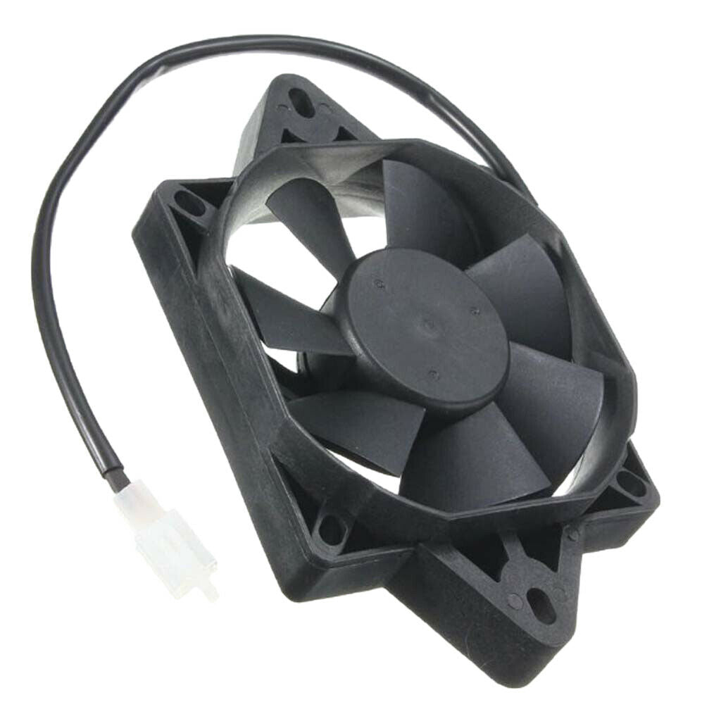 Universal Motorcycle ATV 6.3"inch 12V Electric Plastic Radiator Cooling Fan