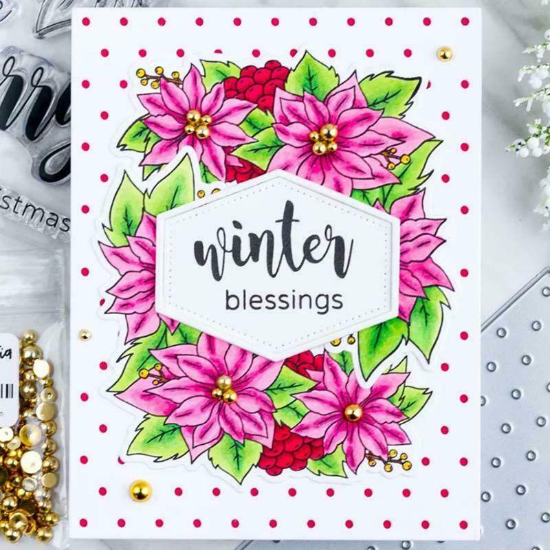 Dots Metal Cutting Dies Scrapbooking Stencils DIY Album Paper Card Craft Decor