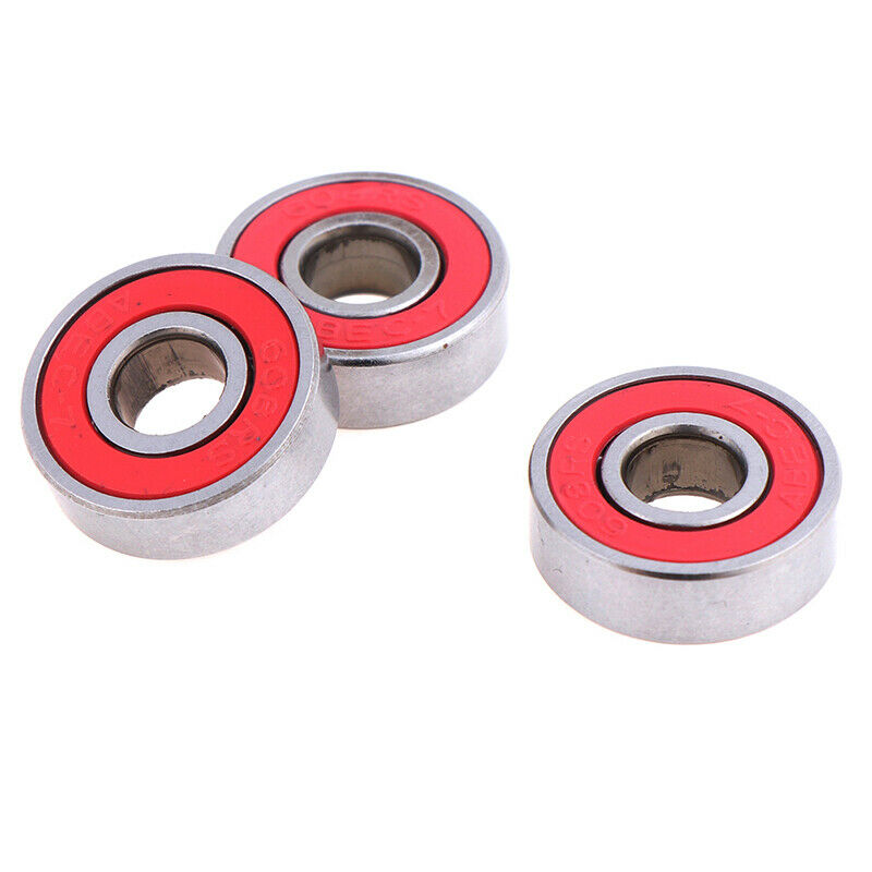 5Pcs Red ABEC-7 608RS Skateboard Roller Sealed Ball Bearings 8x22x7mm PTA.l8