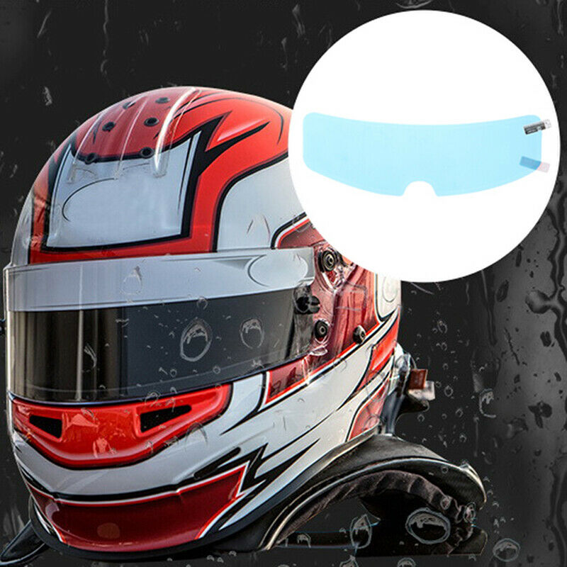 2PCS Motorcycle Helmet Film Anti-Fog+Rainproof Clear Patch Film Waterpro.l8