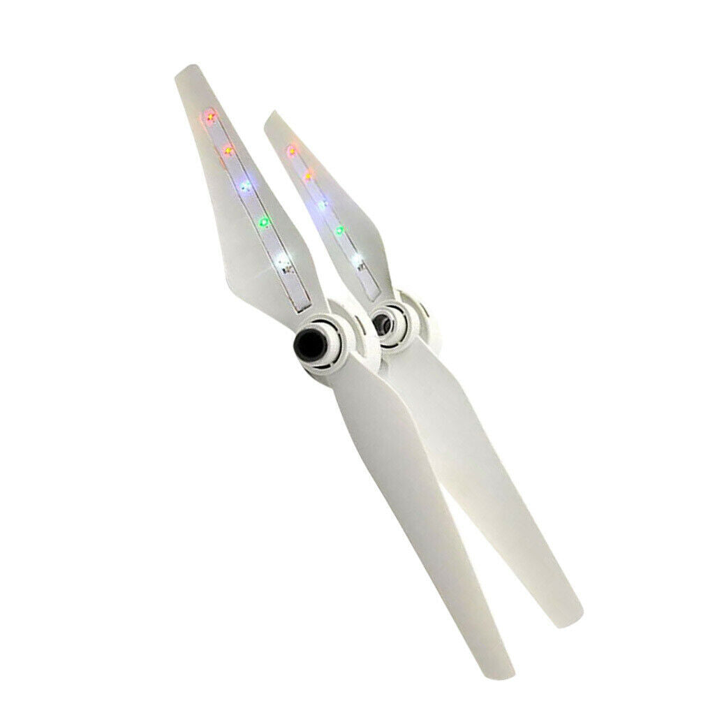 4pcs CW CCW LED Propellers with USB Charger for DJI Phantom 3 Serise RC Drone