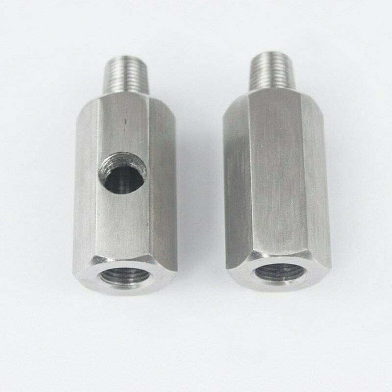 1/8'' NPT Oil pressure sensor Tee to NPT Adapter Turbo Supply Feed Line Meter