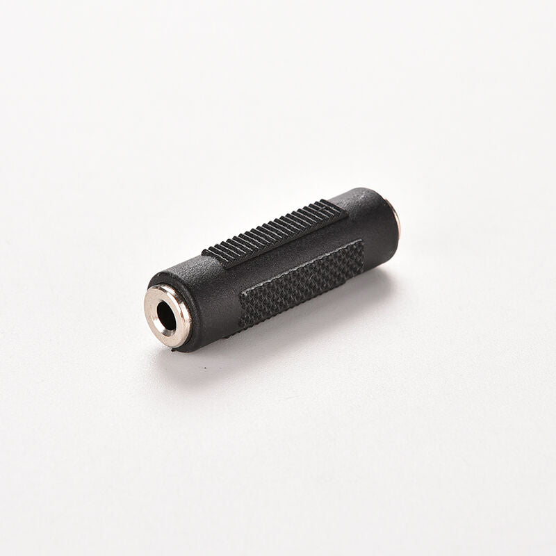 3.5mm Female to 3.5mm Female Jack Coupler Headphone Extender Audio Adapte.l8