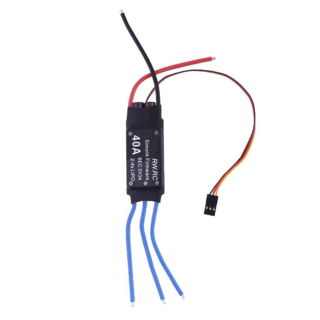 Brushless Speed Controller ESC 40A 3A for RC FPV Racing Drone Accessory