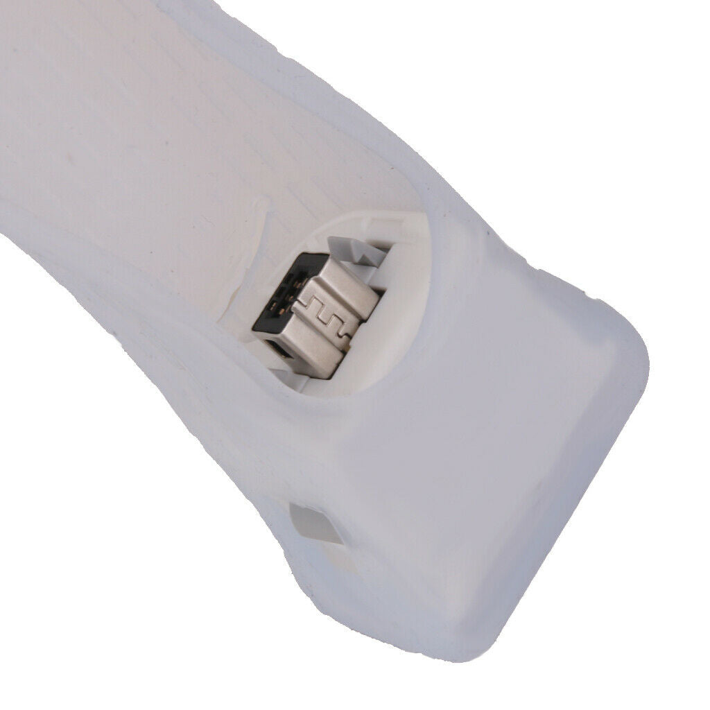 Motion Plus Adapter Sensor & Silicon Case for   Wii Controller White