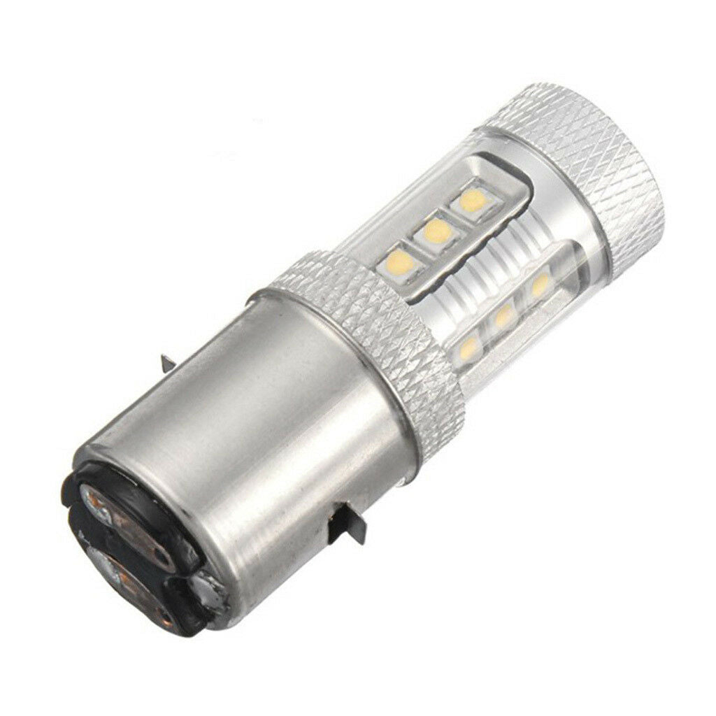 BA20D H6 H/L 80W 12V LED Scooter Headlight Bulb Fog light Headlamp Bulb