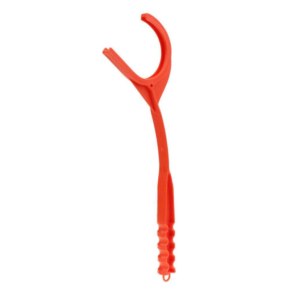 Durable Clay Target Hand Thrower Outdoor Fishing Hunting Accessory Orange