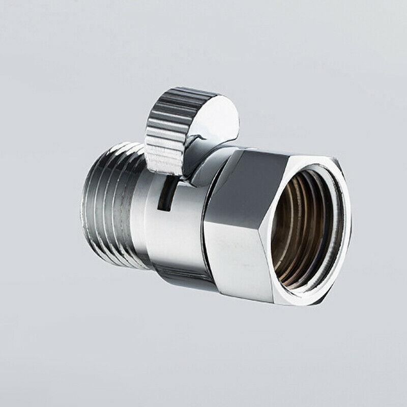 1PC Brass G1/2" Flow Quick Control Shut-OFF Valve Shower Head Hand Water SaverHN