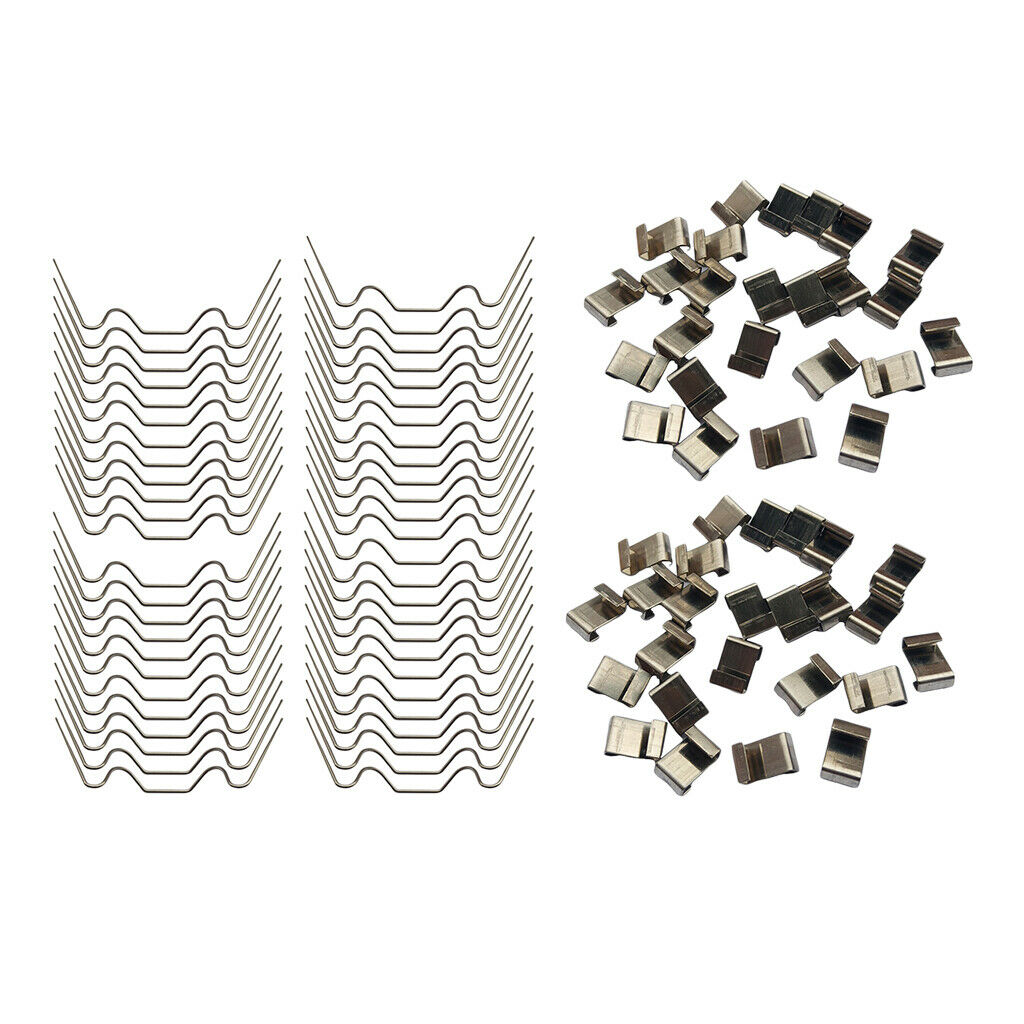 100 Pieces Durable Greenhouse Glazing Clips Fixed Clips Greenhouses Fittings