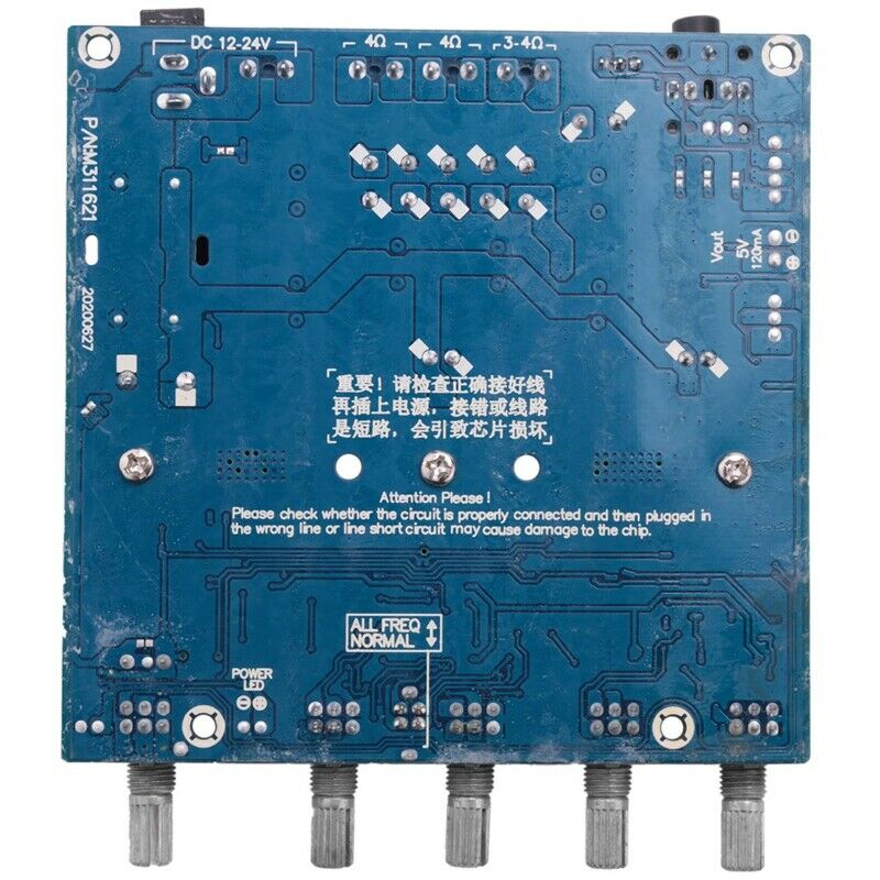 TPA3116 2.1 Channel Bluetooth Audio Amplifier Subwoofer Amplifier Board High PH1