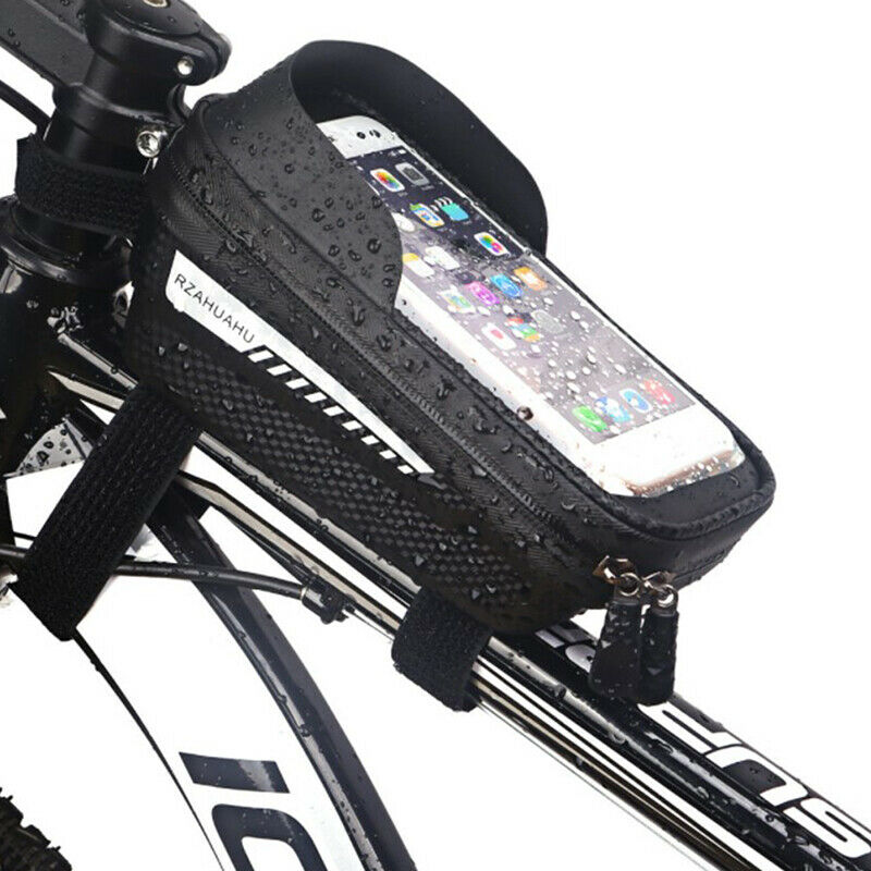 Bicycle Bag Frame Front Top Tube Bike Bag 6.5in Phone Case Touchscreen BagBDAU