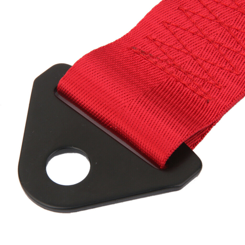 24x5cm Heavy Duty Nylon Tie Down Ratchet Strap Set Car Trailer Boat Red