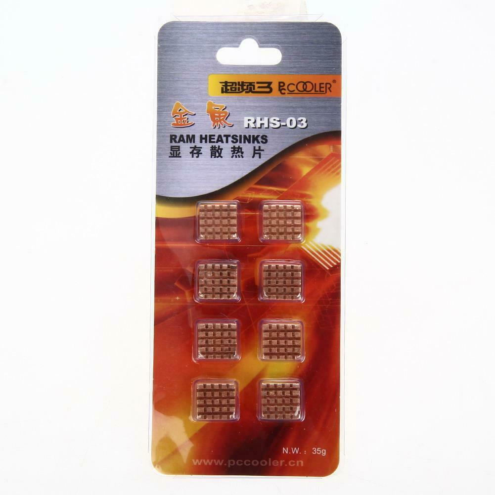 RHS-03 Copper Heatsink Adhesive Back for VGA GPU Memory Cooling @
