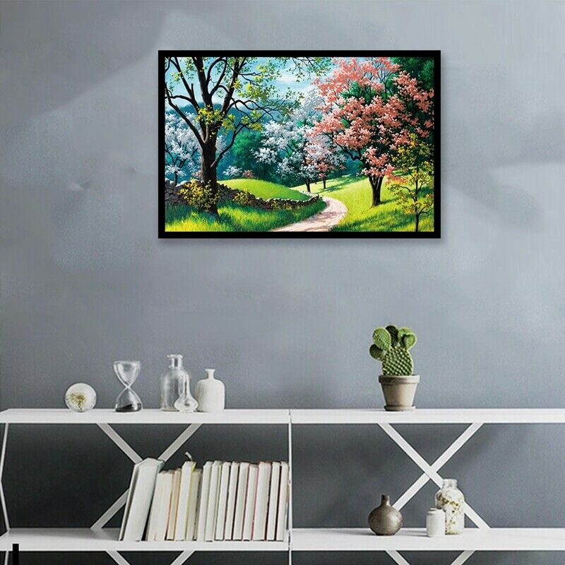 4X(1000Pcs Jigsaw Landscape Animal Universe Puzzle Leisure Toys Wild Path E1O5)