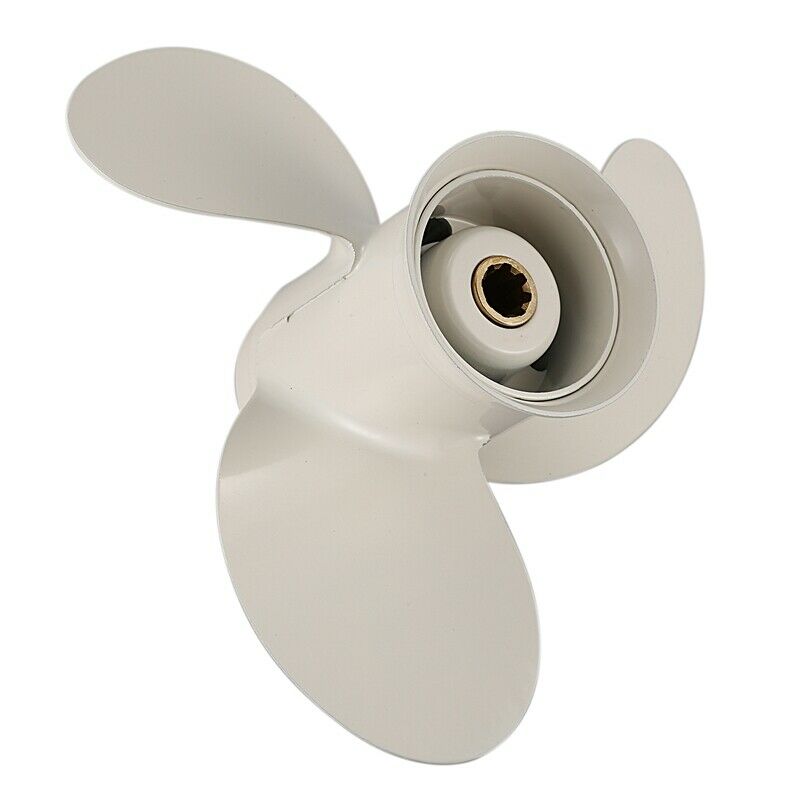 9 1/4 X 9-J New Aluminum Alloy 3 Blade Outboard Propeller for Yamaha 9.9-15Hp U1