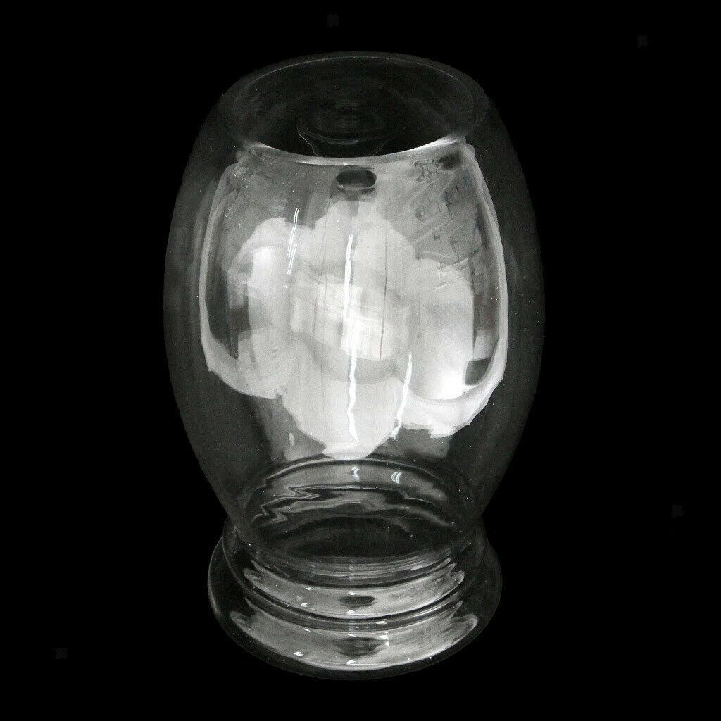 Transparent Glass Aquaponic Tank Aquarium Bowl Desktop Decoration 2