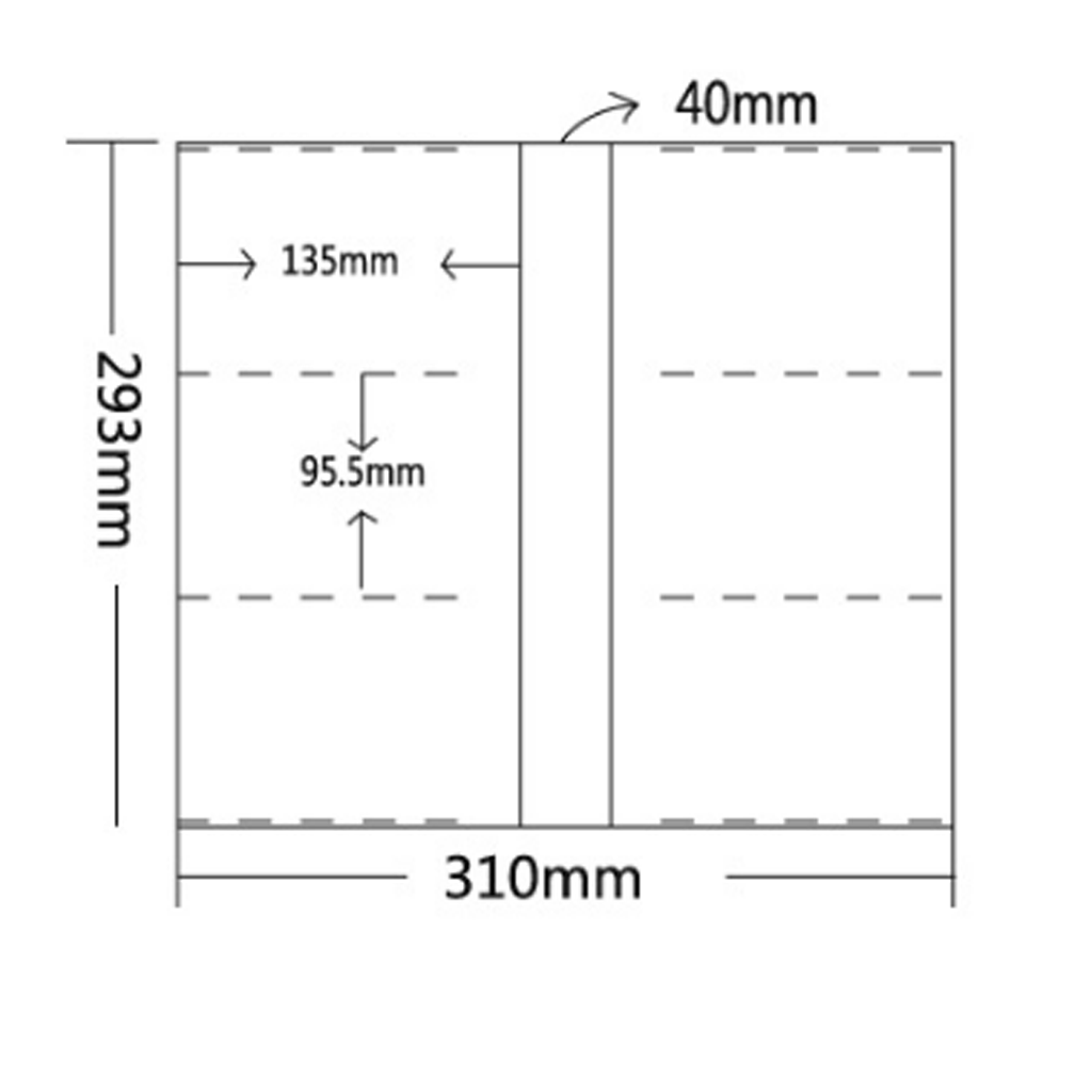 132Sheets Photo  Album Refill Page 5x3.5" for  Sanp Film Paper