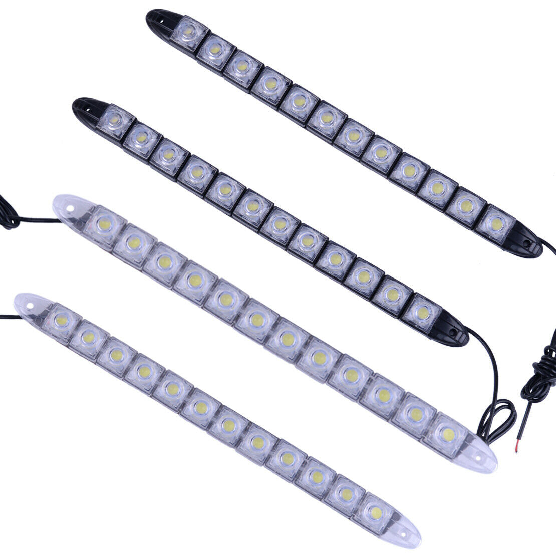 2x Flexible COB LED Car DRL Daytime Running Light Fog Driving Lamp as