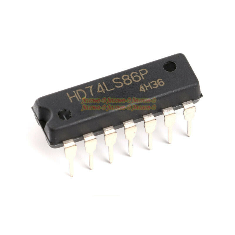 5pcs DIP 74LS86 Logic-Gate and Inverter/XOR (Exclusive OR) DIP-14 Chip