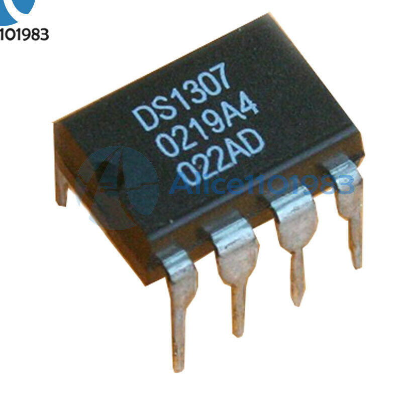50PCS IC DS1307 DS1307N DIP-8 RTC SERIAL 512K I2C Real-Time Clock