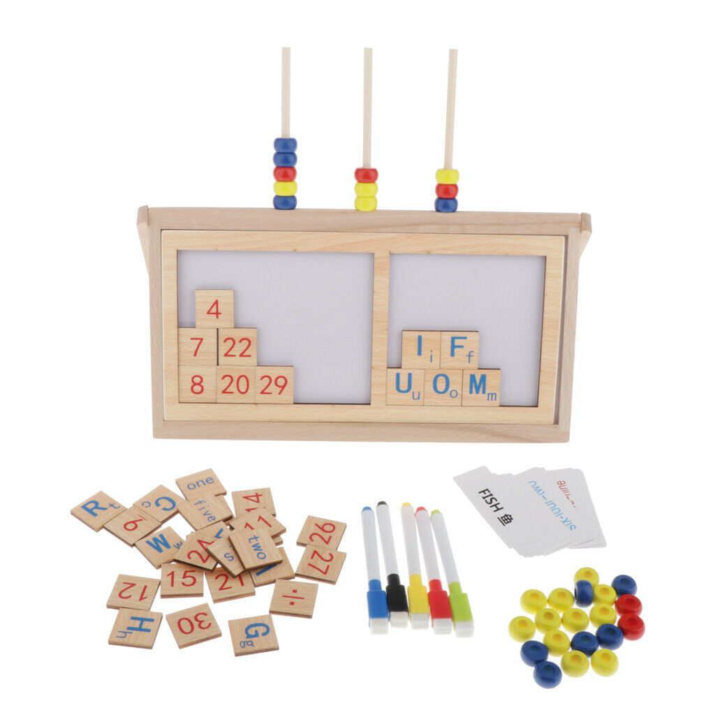 Wooden Board Kids Toys For Toddlers Preschool Teaching Early Education Toys