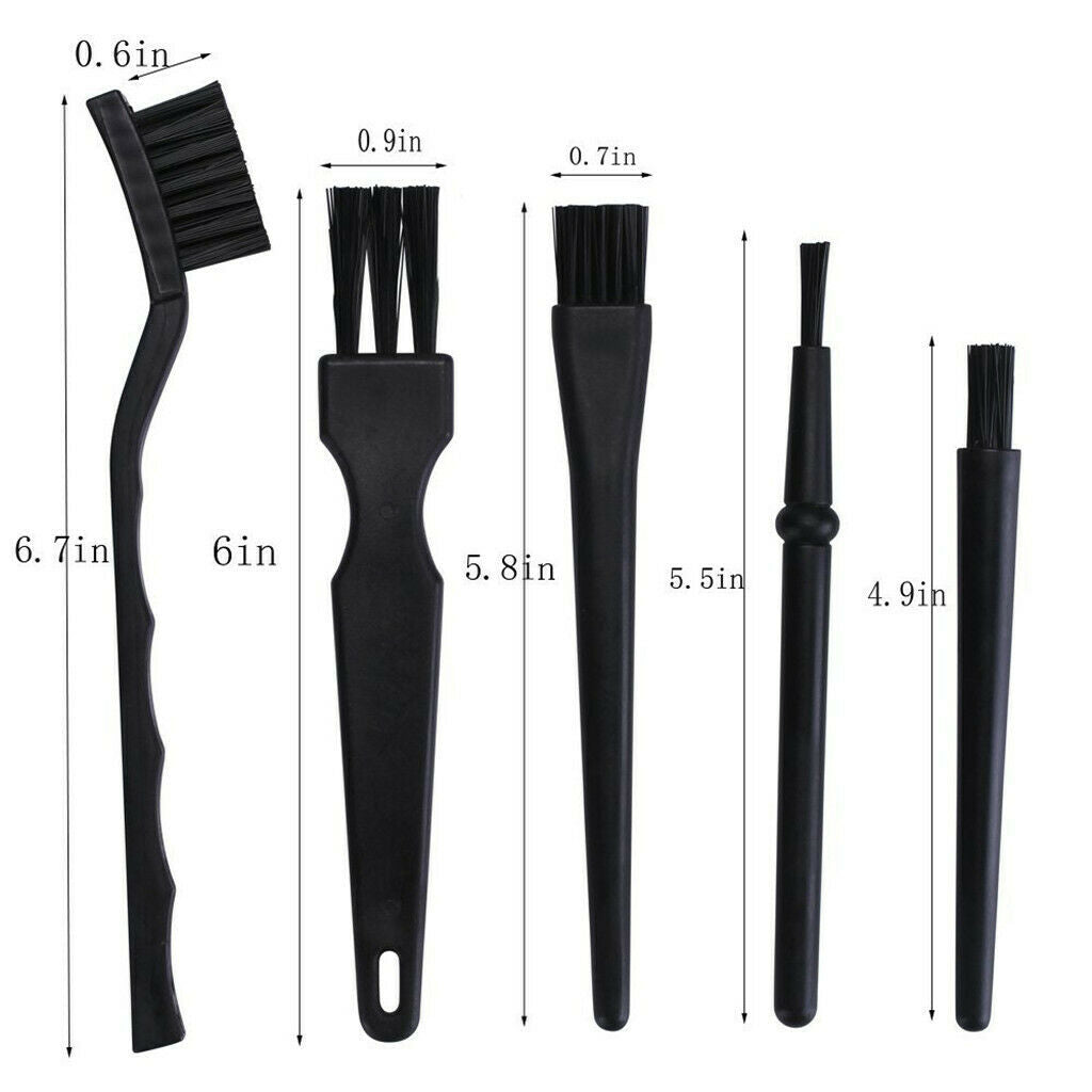 8 in 1 Plastic Handle Nylon Anti Static Brushes Cleaning Keyboard Brush Kit
