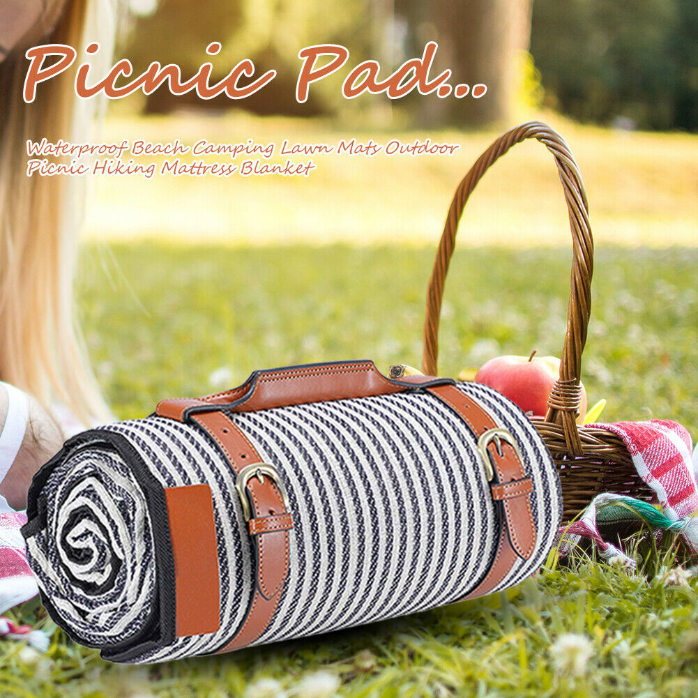 Waterproof Beach Camping Lawn Mats Outdoor Picnic Hiking Mattress Blanket