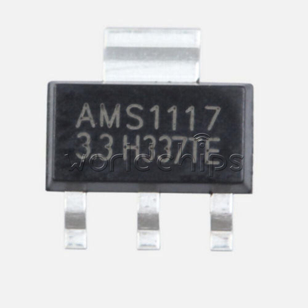20Pcs NEW AMS1117 LM1117 5V 1A  SOT-223 Voltage Regulator GOOD