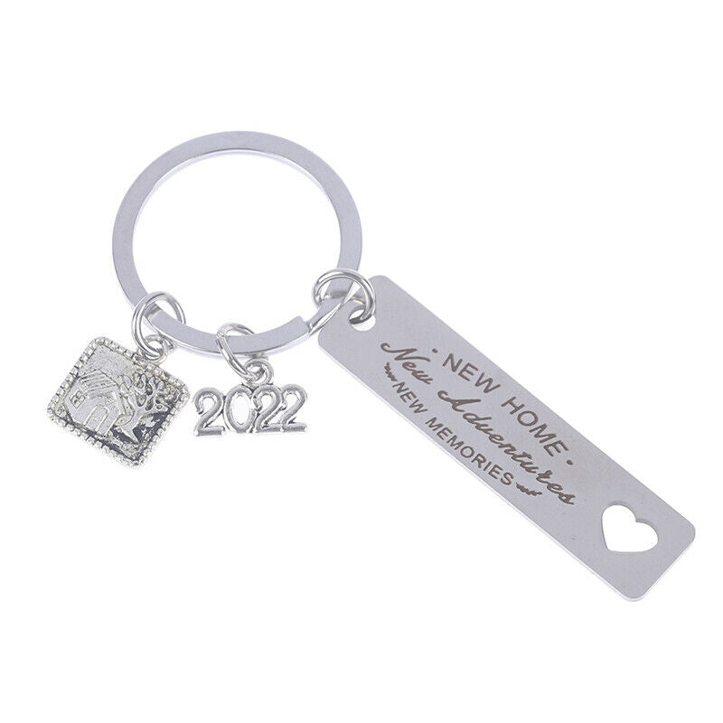 2022 new family keychain New home new adventures moving to a new home new start