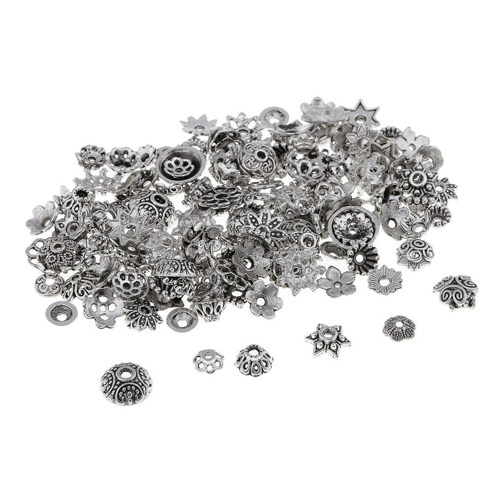 150 pcs Alloy Bead   10/5mm Flower Bead   DIY Jewellery Making Finding