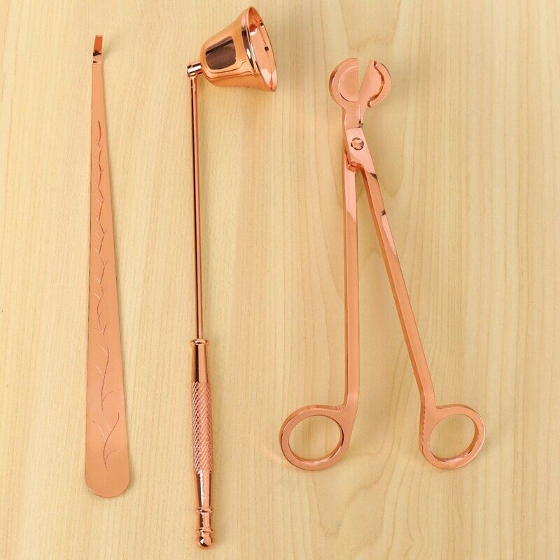 Candle Snuffer Candle Accessory Set, Best Gift with Wick Trimmer, Wick Dipper T2