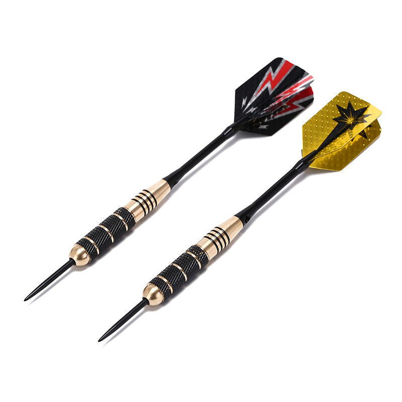 24g professional brass black nickel hard tip dart set with grinding stone DDAU