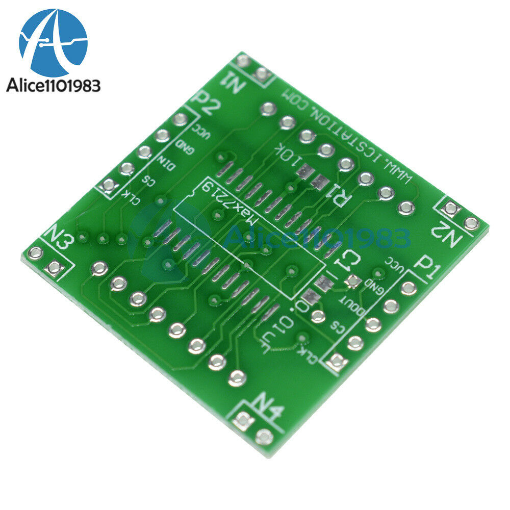 MAX7219 Dot Matrix Module Control Display Module Cascade SPI Arduino DIY Kit