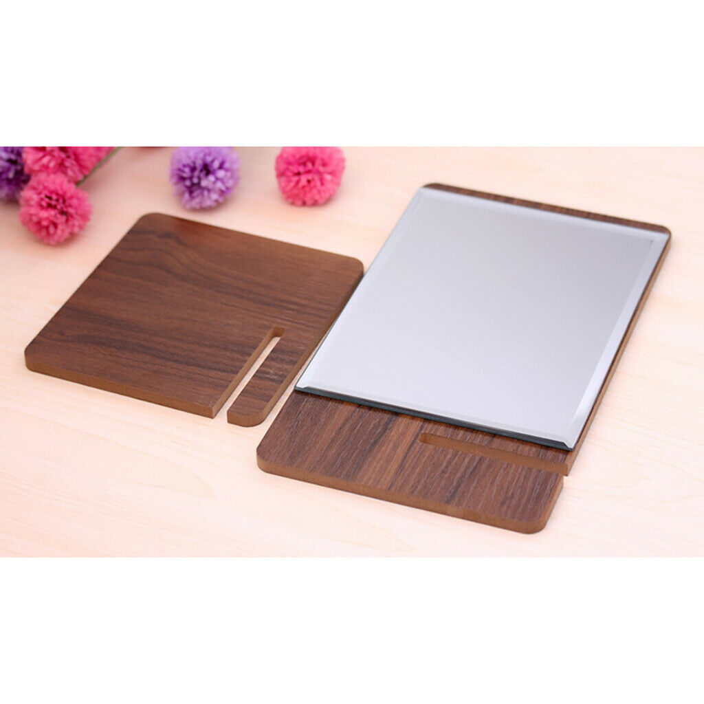 Countertop Makeup Vanity Mirror Detachable for Bathroom Cosmetic Shaving S