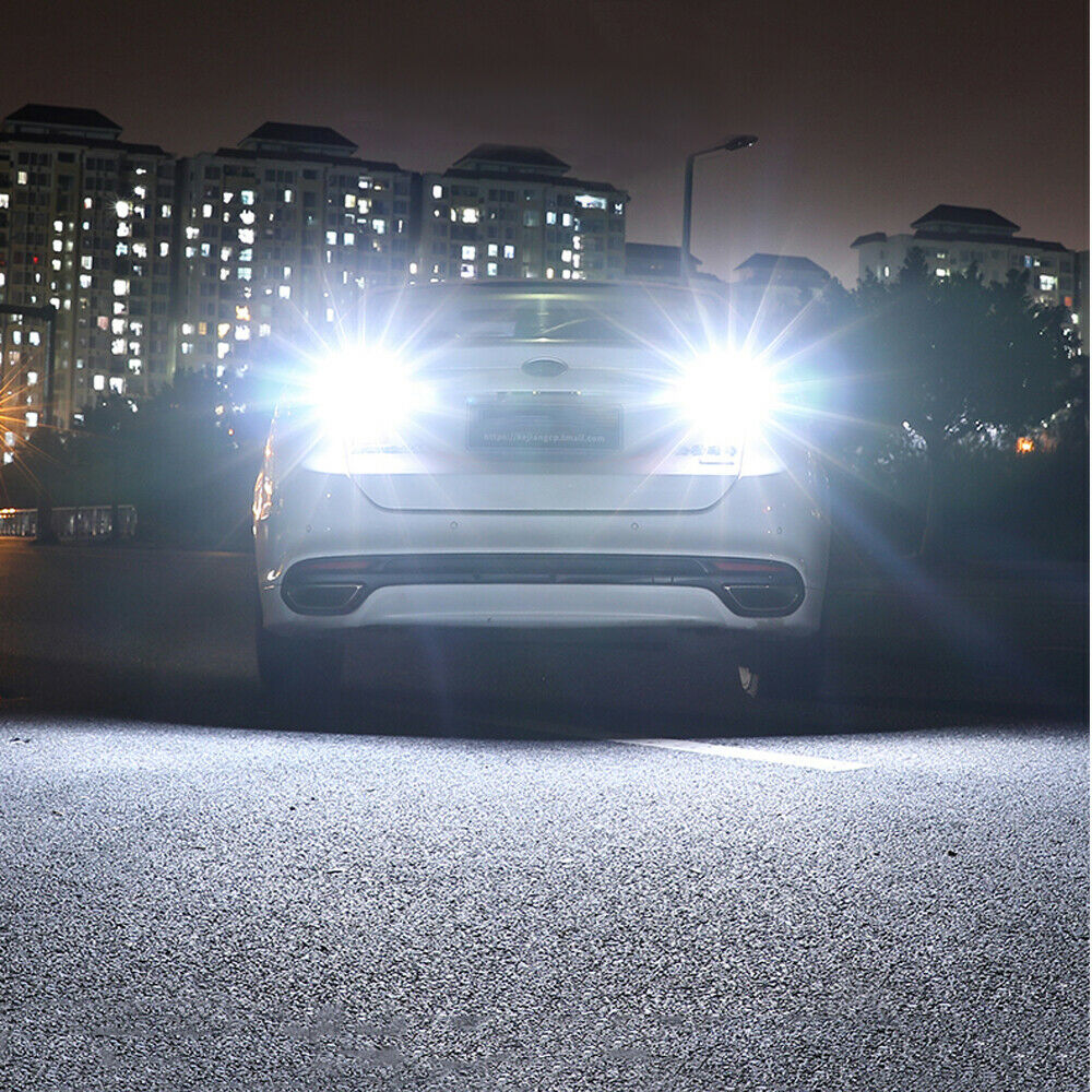 2x 3157 3057 4114 Backup Reverse Light White 6000k Aluminum Led for Chevrolet