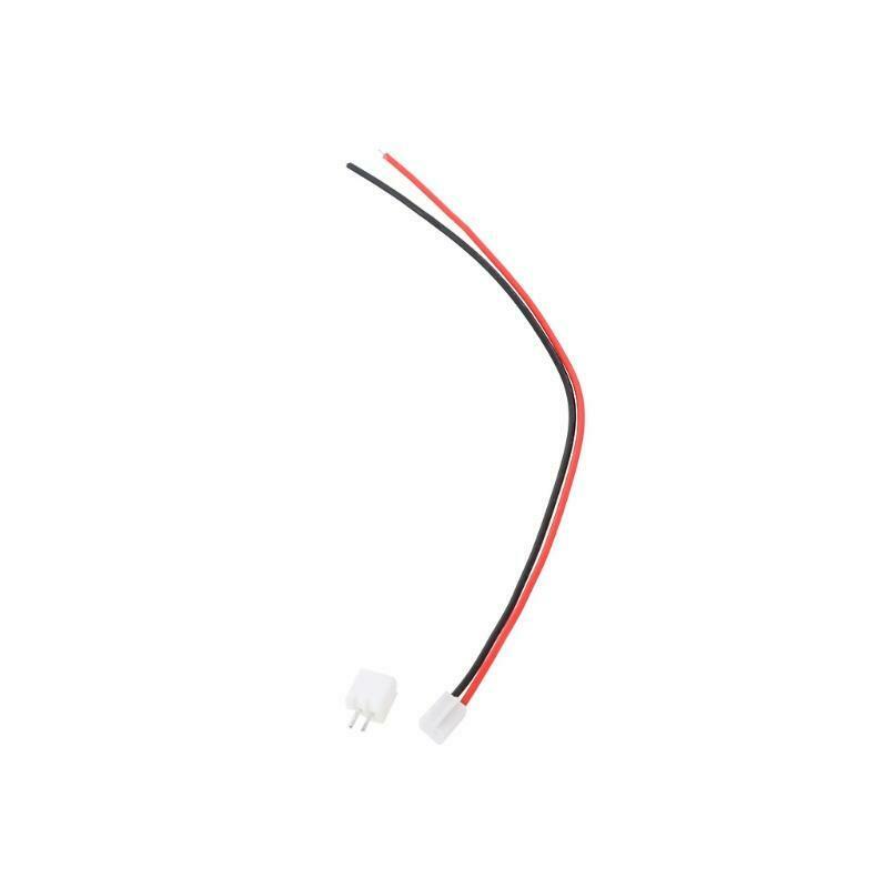 50 SETS Mini Micro JST 2.0 PH 2-Pin Connector Plug with Wires Cables 120MM 26AWG