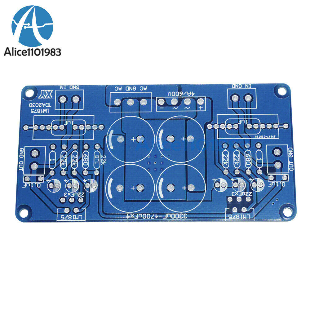 2PCS LM675 LM1875T TDA2030 TDA2030A Audio Power Amplifier PCB Board for DIY